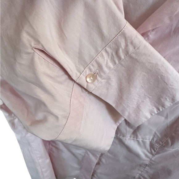 Lane Bryant Pink Button Up Blouse Size: 14/16 - Picture 3 of 5